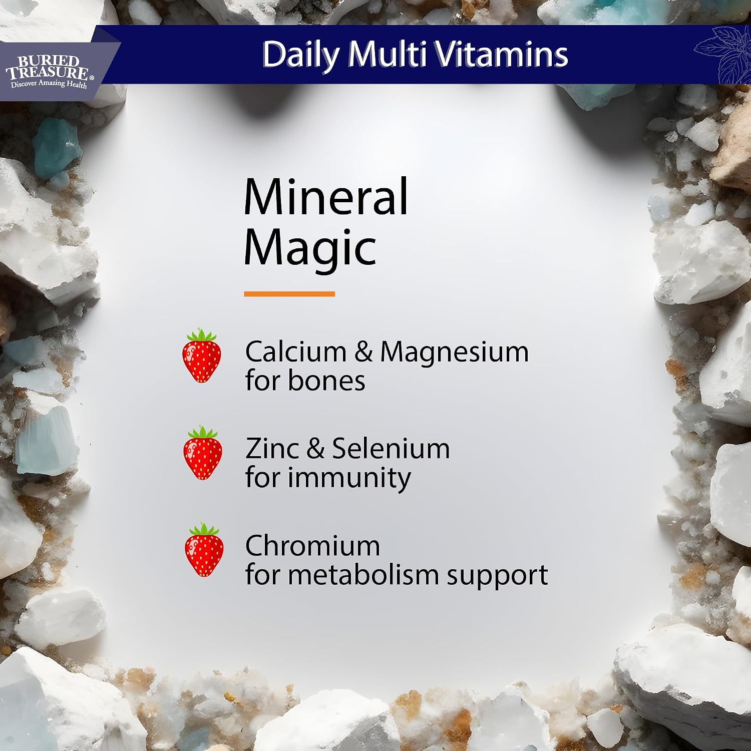 Buried Treasure Daily Nutrition Liquid Multivitamin and Mineral Supplement with Trace Minerals and Superfoods - görsel 5