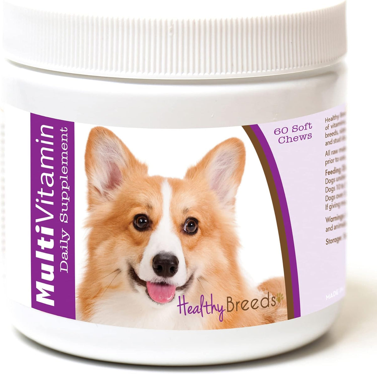 Healthy Breeds Pembroke Welsh Corgi Multivitamin Soft Chews 60 Chews - görsel 1