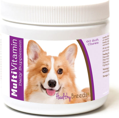 Healthy Breeds Pembroke Welsh Corgi Multivitamin Soft Chews 60 Chews