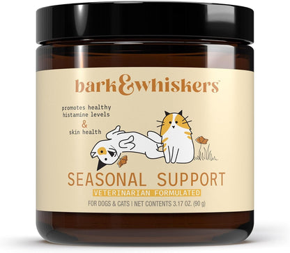 Dr. Mercola Bark & Whiskers Seasonal Support for Dogs and Cats
