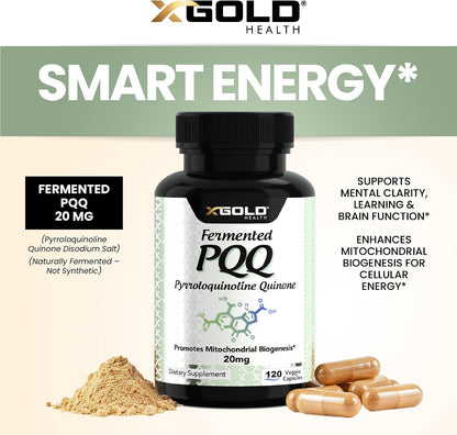 Fermented PQQ 20 mg Supplement
