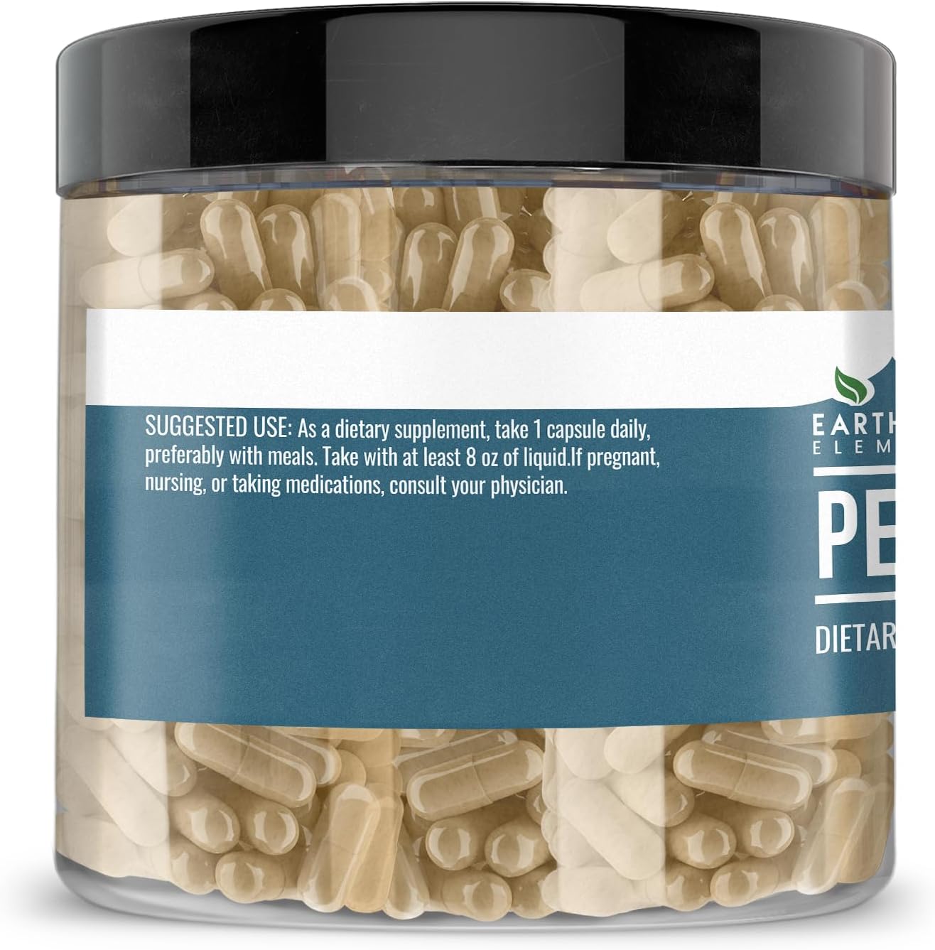 Earthborn Elements Perilla 200 Capsules, Pure & Undiluted, No Additives - görsel 3