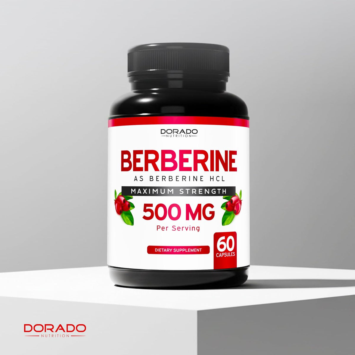 Dorado Nutrition Berberine Supplement 500mg – Digestive and Metabolic Support for Adults – 60 Vegan Capsules - görsel 5