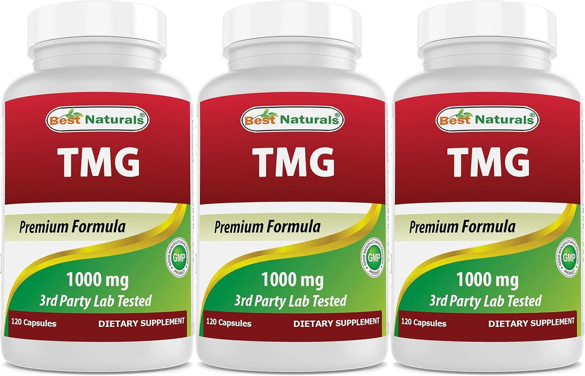 Best Naturals TMG (Trimethylglycine) 1000 – Promotes overall energy and clarity: Some users report improved mental – Image 8