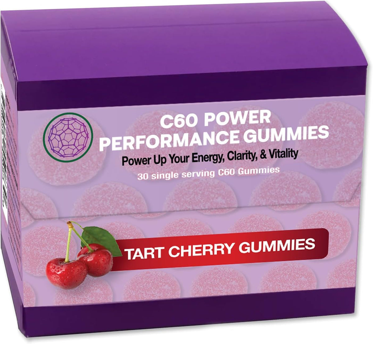 C60 Power Sugar-Free C60 Gummies – Natural Wellness & Antioxidant Support - görsel 1