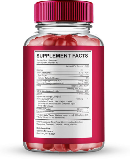 Eros Bites Gummies for Men – Maximum Strength Performance, All Natural Support for Overall Health and Wellbeing (1 Pack)