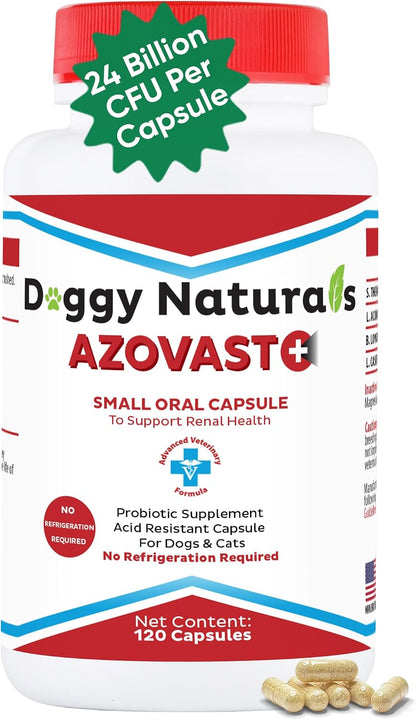Azovast Plus Kidney Health Supplement for Dogs and Cats - Oral Paste (60 cc)