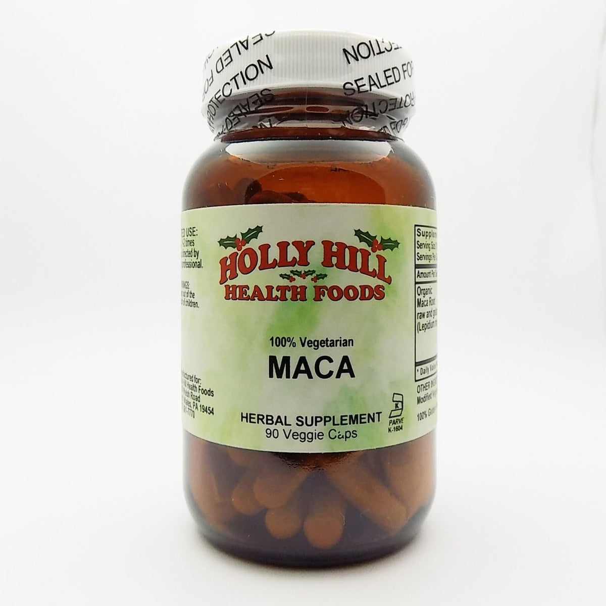 Holly Hill Health Foods Maca - 90 Vegetarian Capsules - görsel 1