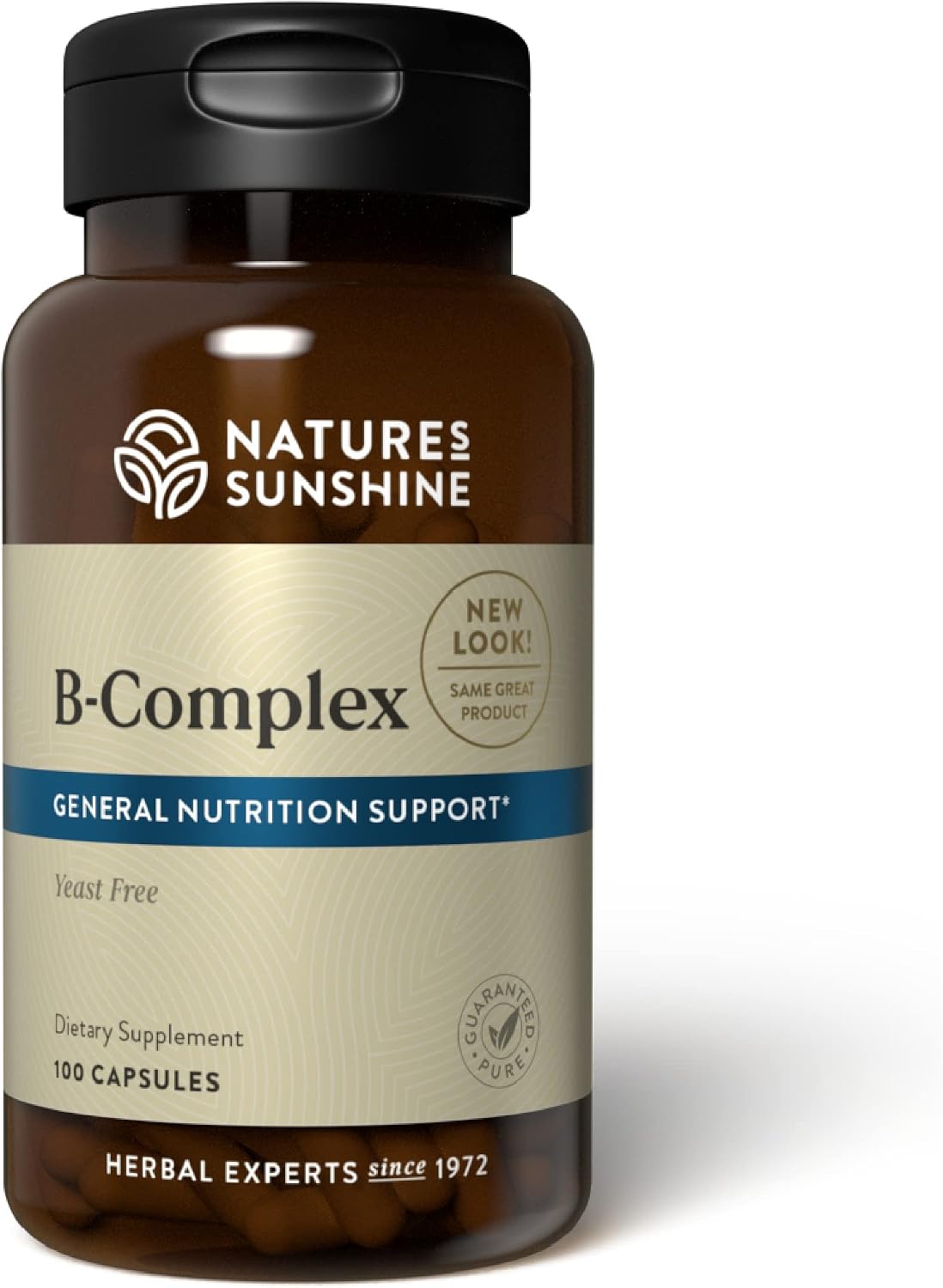 Nature's Sunshine Vitamin B-Complex 100 Capsules - görsel 1