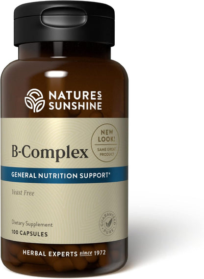 Nature's Sunshine Vitamin B-Complex 100 Capsules