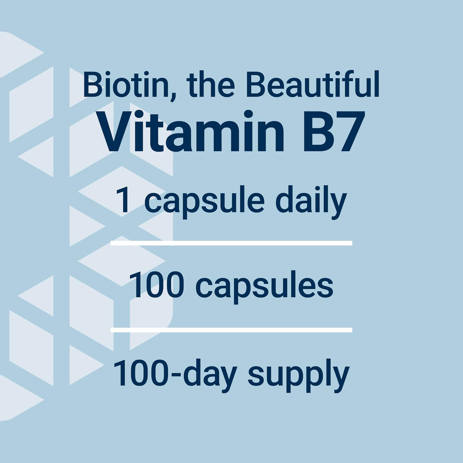 Life Extension Biotin 600 mcg Vitamin B7 Supplement for Hair, Skin & Energy Metabolism – Gluten-Free, Non-GMO – 100 Capsules - görsel 5