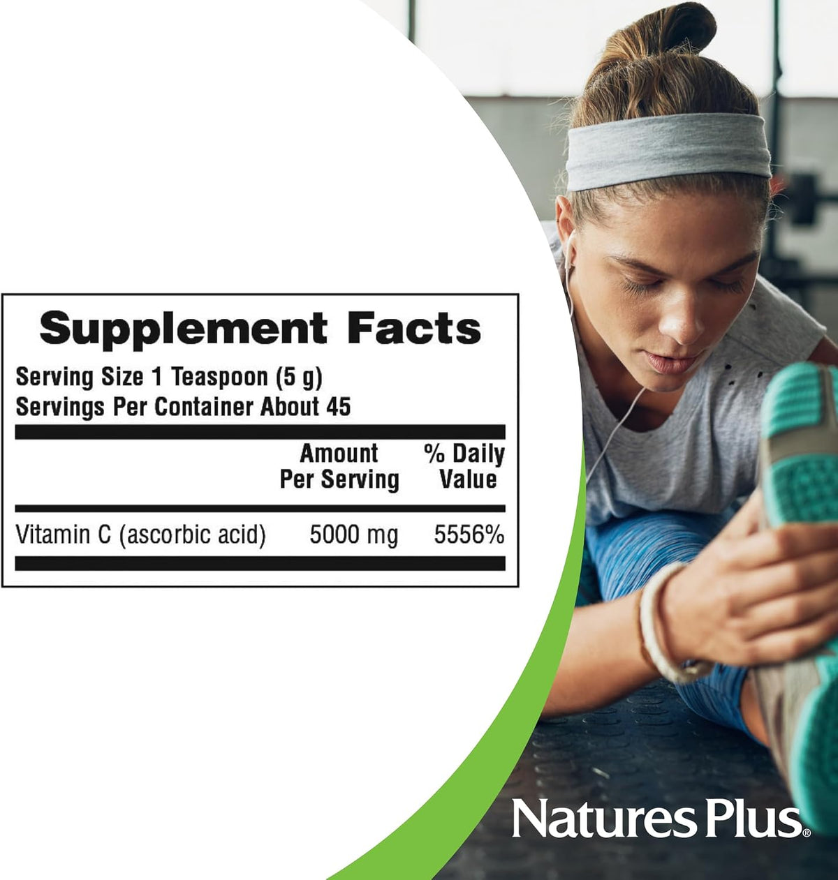 NaturesPlus Vitamin C Micro-Crystals – 8 oz (Pack of 2) - görsel 5