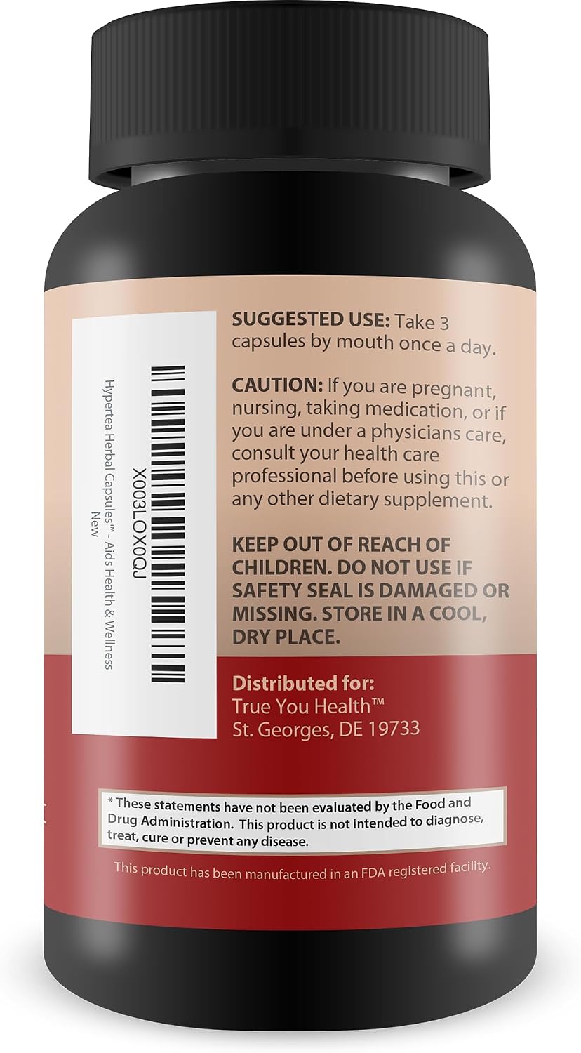 Hypertea Herbal Capsules – Daily Health – Form and dosage: Capsules are simple to swallow and enable accurate – Image 3