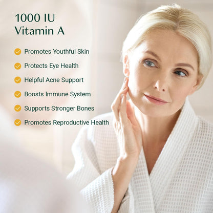ALGAECAL D3 Complete - Vitamin D3, K2, A & E Food Supplement for Immune and Bone Health, 60 Softgels