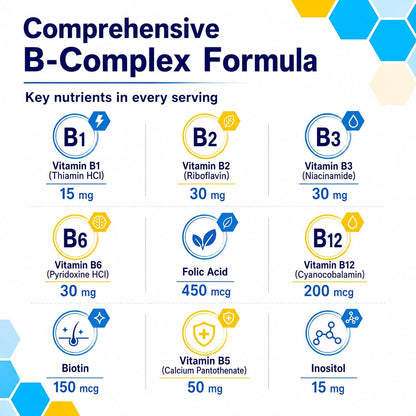 Neurobion Vitamin B12 B Complex Liquid Food Supplement - Citrus Flavour, 473 ml