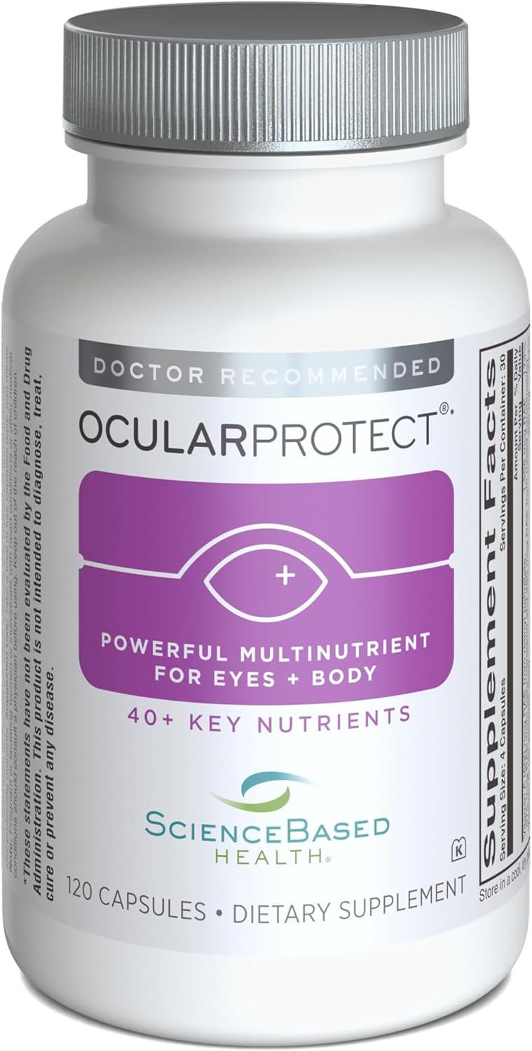 ScienceBased Health OcularProtect – Daily Multivitamin with Advanced Eye Health Support – 40+ Key Nutrients - görsel 1