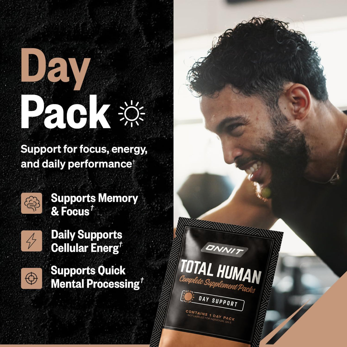 ONNIT Total Human Daily Multivitamin Packs – Day and Night Support for Men and Women, 30-Day Supply - görsel 6