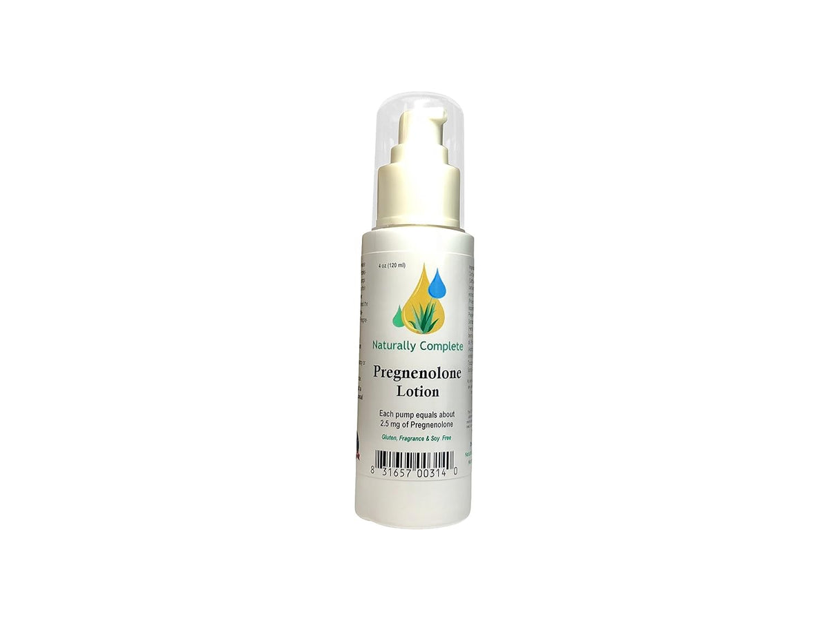 Pregnenolone Lotion - 118 ml - Non-GM, Fragrance-Free, Soya-Free - görsel 1