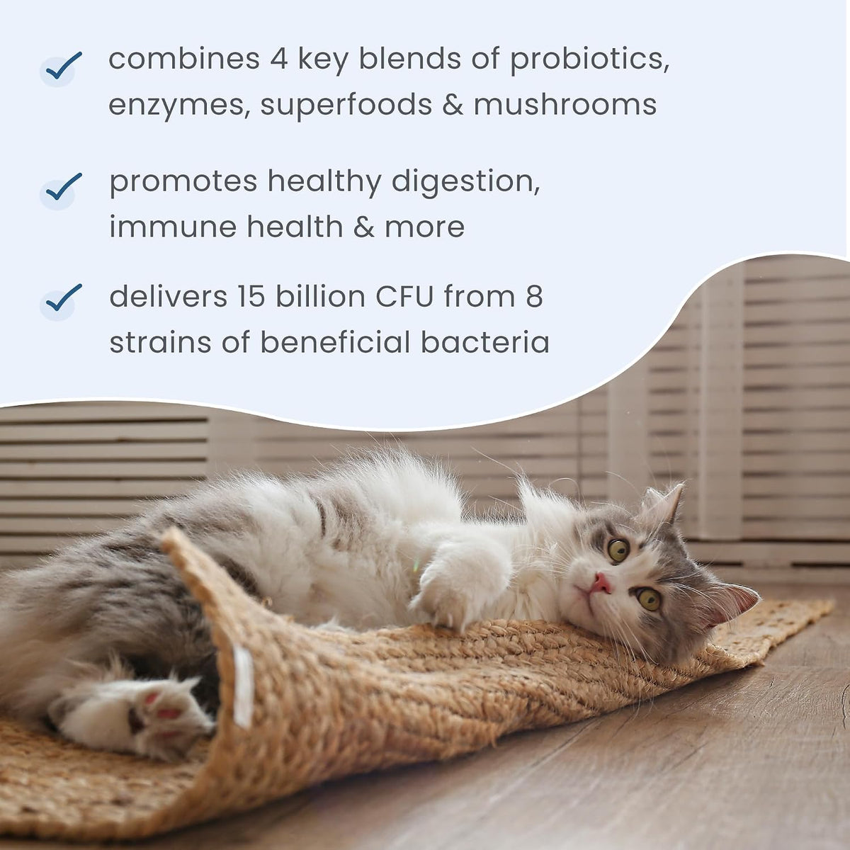 Bark & Whiskers Probiotics + Enzymes for Dogs & Cats - 60 Scoops - görsel 5