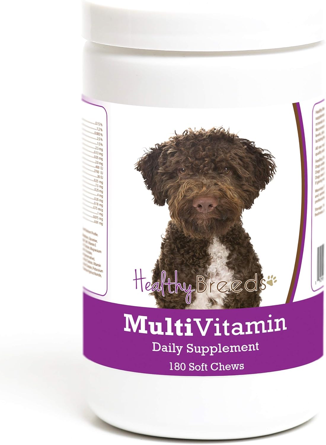 Healthy Breeds Lagotti Romagnoli Multivitamin Soft Chews for Dogs 180 Count - görsel 1