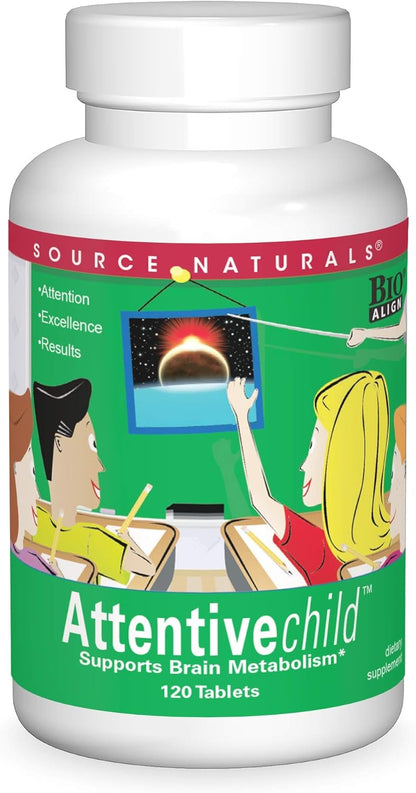 Source Naturals Attentive Child - Cognitive Nutrients for Healthy Children