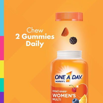 One A Day Women’s Multivitamin Gummies, Complete Multivitamin for Women, 150 Count