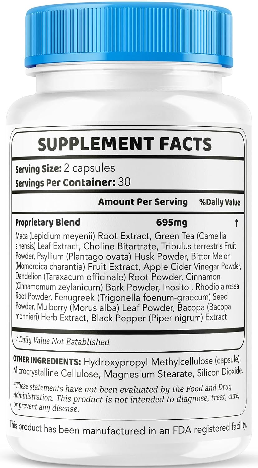 (3 Pack) Bazopril Capsules - Official Bazopril Advanced Formula for Blood Balance Support, Natural Food Supplement for Overall Health & Wellbeing, 180 Capsules (3-Month Supply) - görsel 8