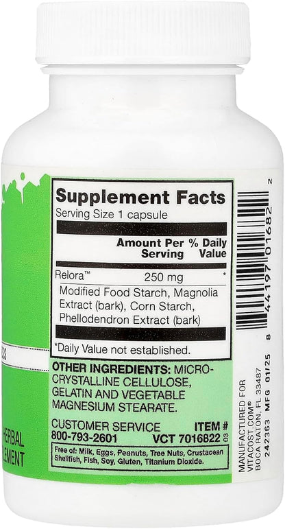 Vitacost Relora Extract Blend, 90 Capsules