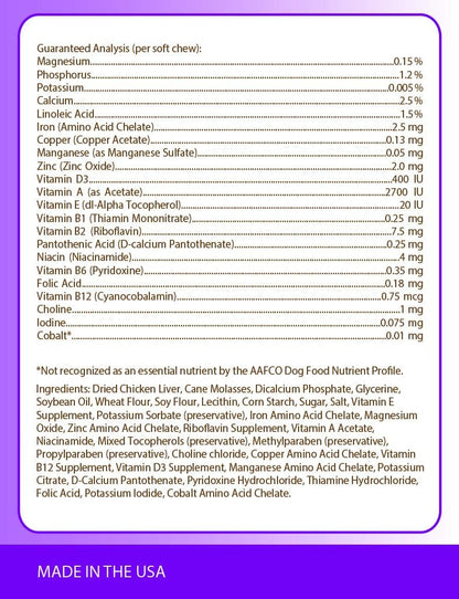 Healthy Breeds Kuvasz Multivitamin Soft Chews for Dogs 180 Count