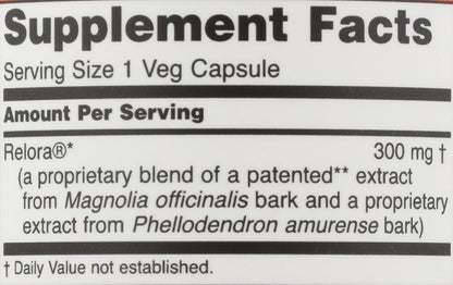 Now Foods Relora 300, 60 Vegetarian Capsules