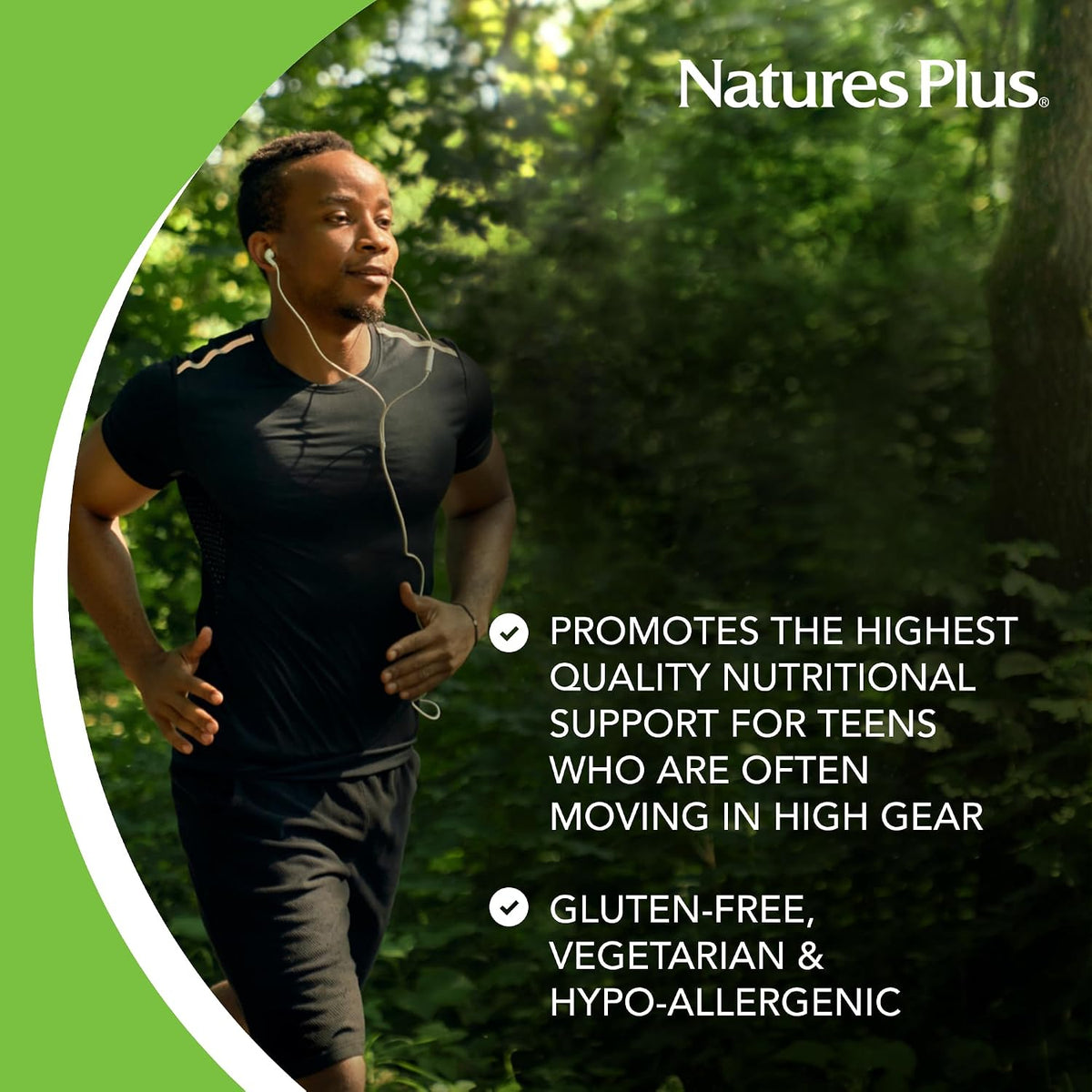NaturesPlus Source of Life Adult’s Chewable Multivitamin, Apple Cinnamon - 90 Wafers - görsel 4