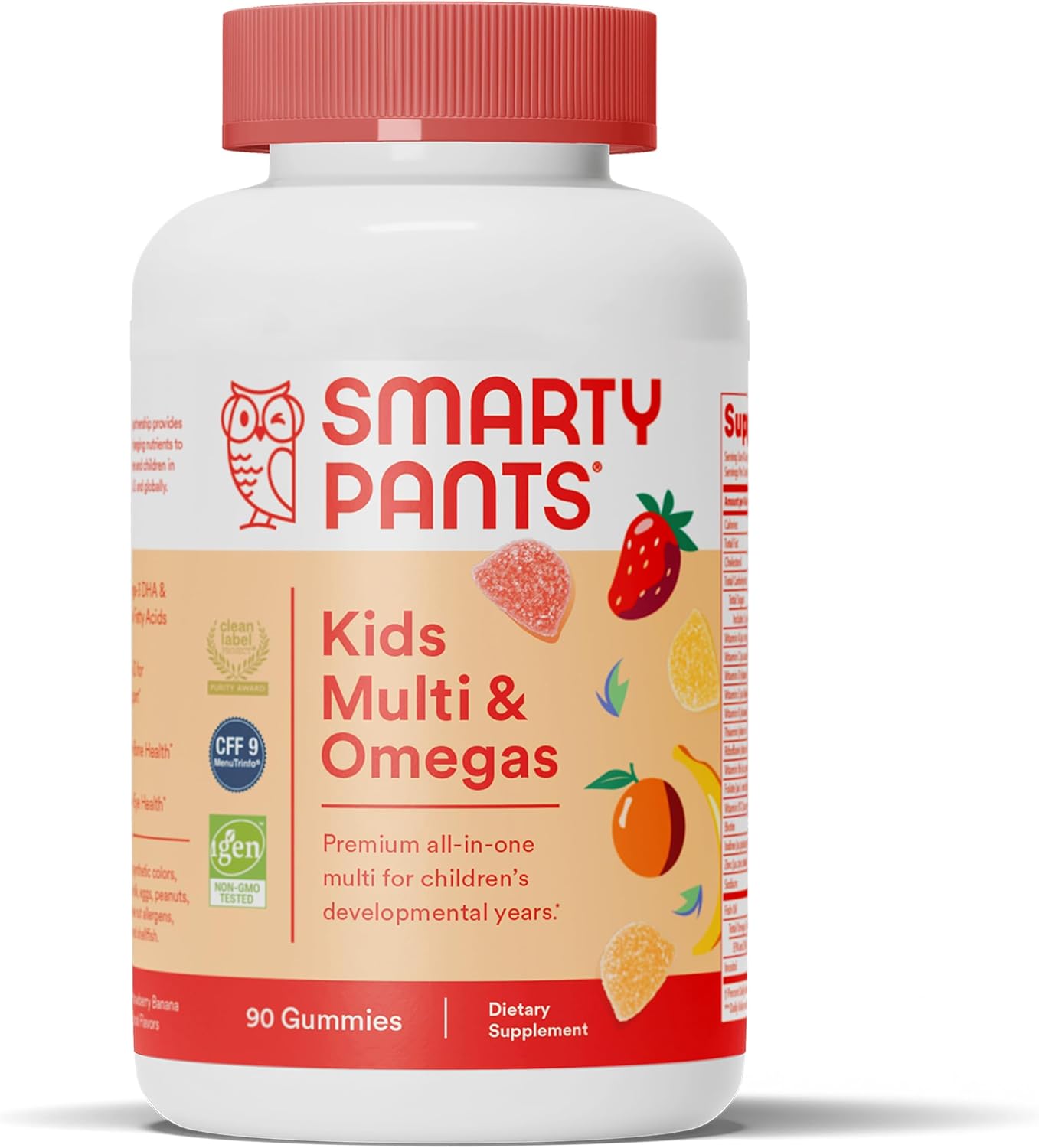 SmartyPants Kids Gummies 90 Count - görsel 1