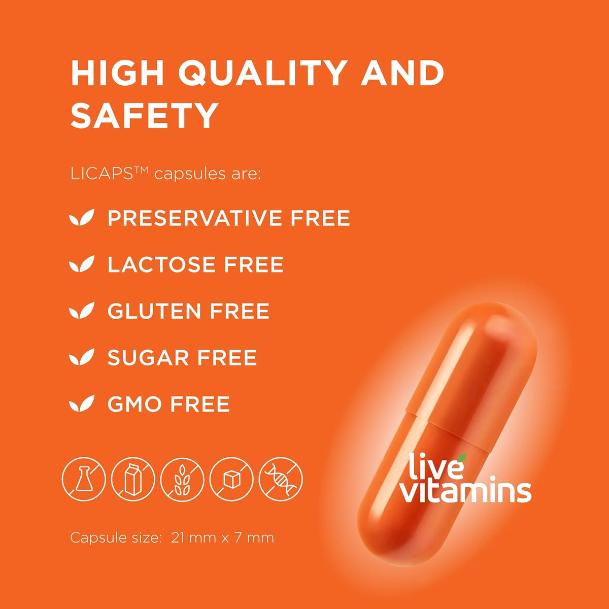 Live Vitamins - Bioactive Multivitamin with CoQ10, Full Absorption, Laboratory Tested (Pack of 3) - görsel 7