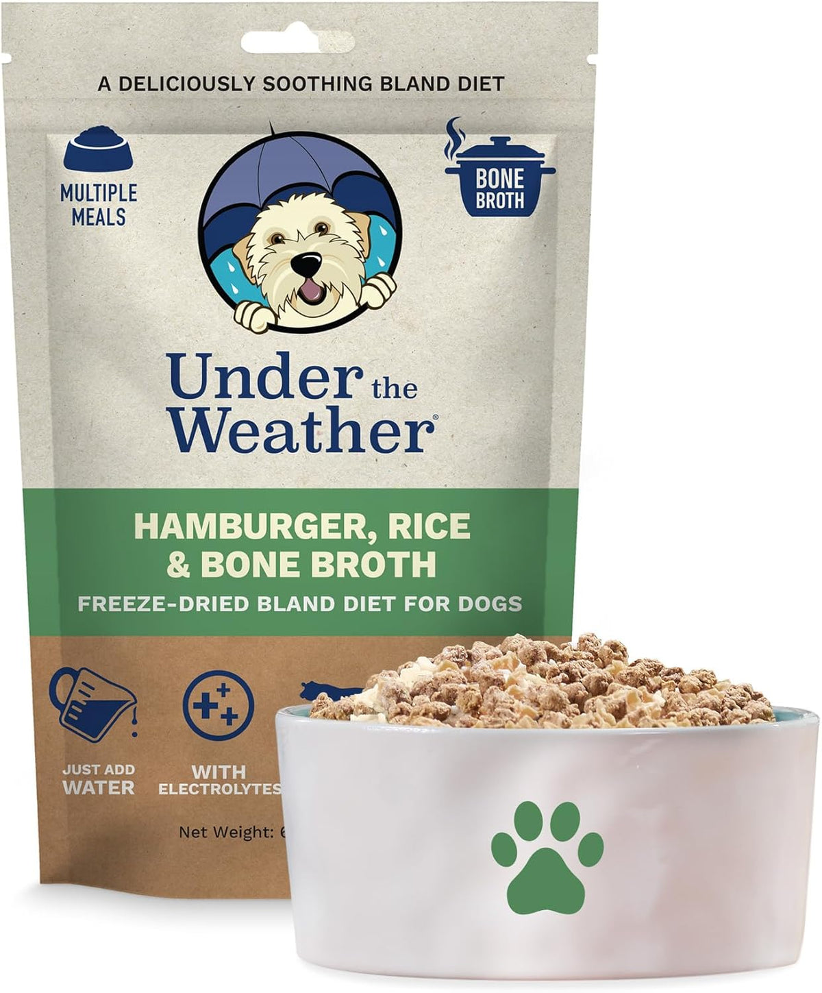 Under the Weather Bland Diet for Dogs - 6 Pack (Multi-flavour, 6 oz each) - görsel 8
