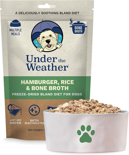 Under the Weather Bland Diet for Dogs - 6 Pack (Multi-flavour, 6 oz each)