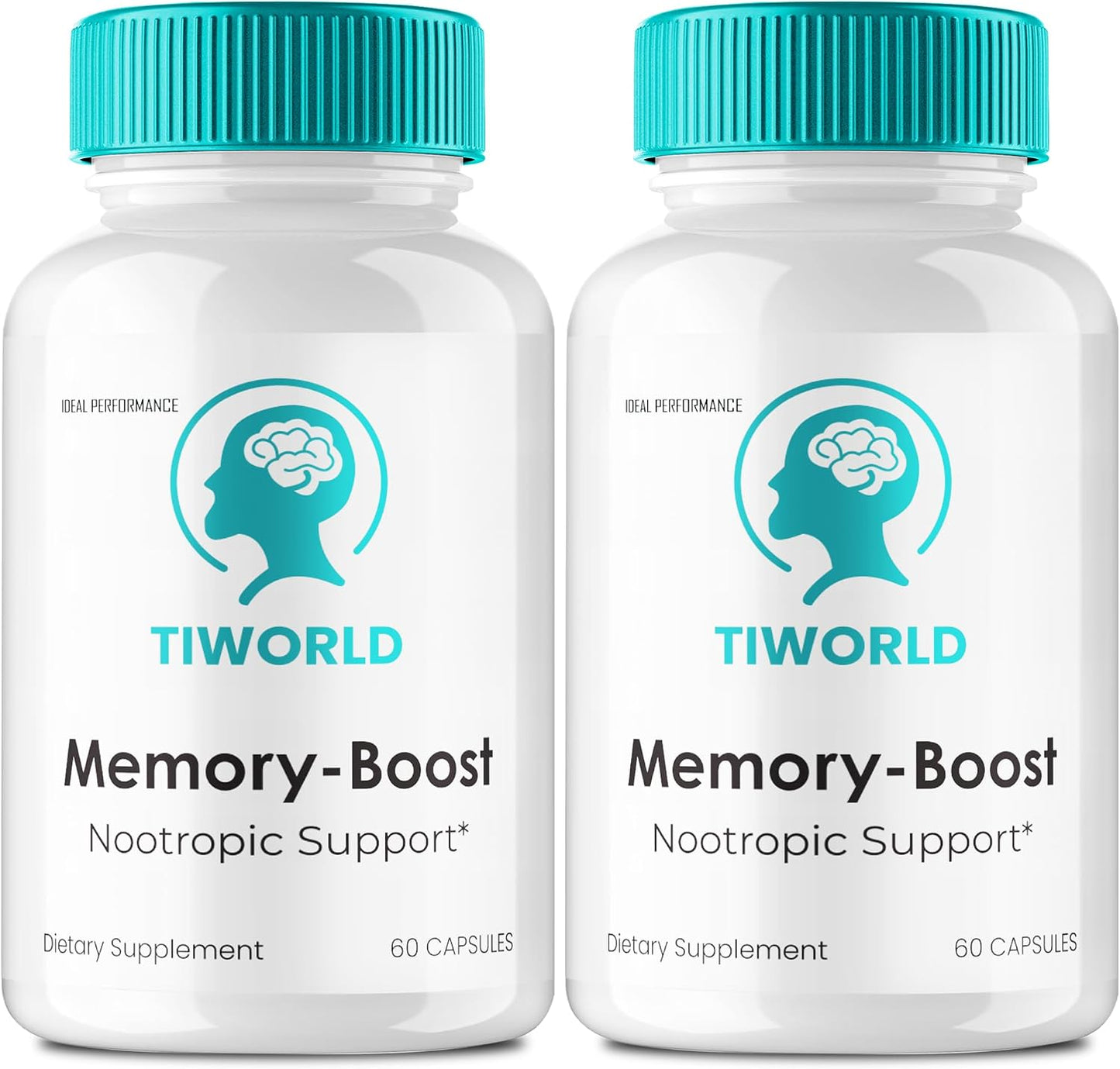 Tiworlde Memory Boost Capsules - Advanced Formula Nootropic Supplement for Nerve and Brain Health (2 Pack) - görsel 1