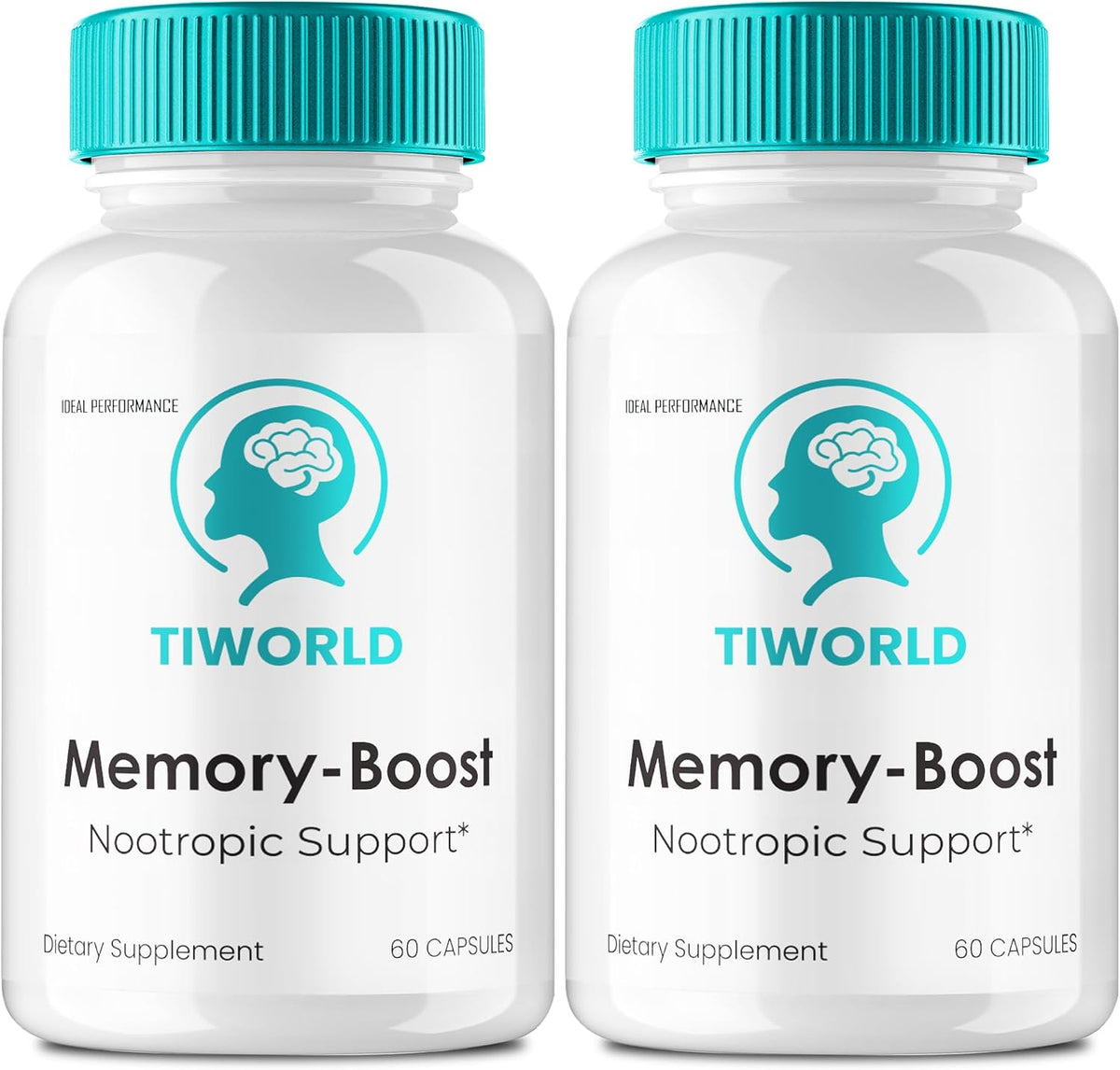 Tiworlde Memory Boost Capsules - Advanced Formula Nootropic Supplement for Nerve and Brain Health (2 Pack) - görsel 1