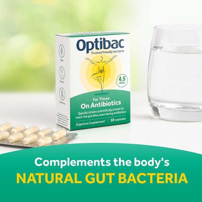 Probiotics for People on Antibiotics - Optibac Probiotics