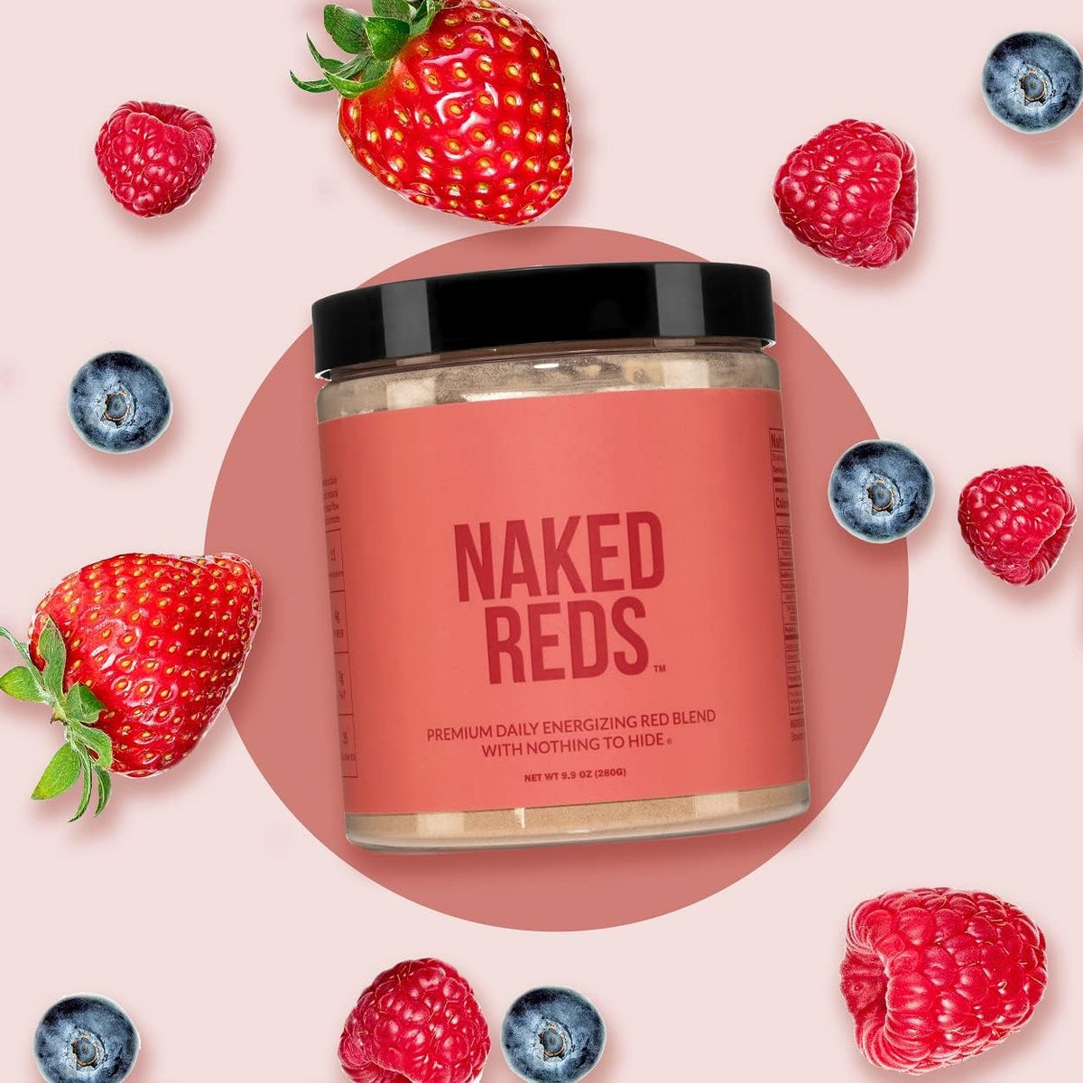 NAKED Reds Superfood Powder - Healthy, Energising Polyphenol Fruit Powder Mix, No Fillers, No Additives, Vegan, Non-GMO, Gluten-Free - 28 Servings - görsel 7