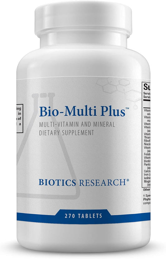 Bio-Multi Plus - Robust Foundation Multivitamin and Mineral Formula with Plant-Based Trace Minerals - 270 Tablets – Image 1