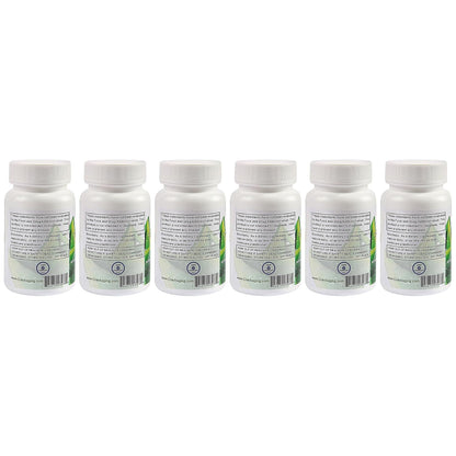 Crackaging Super-Absorption Cycloastragenol 98% 25mg – 180 Vegetable Capsules (6 Bottles)