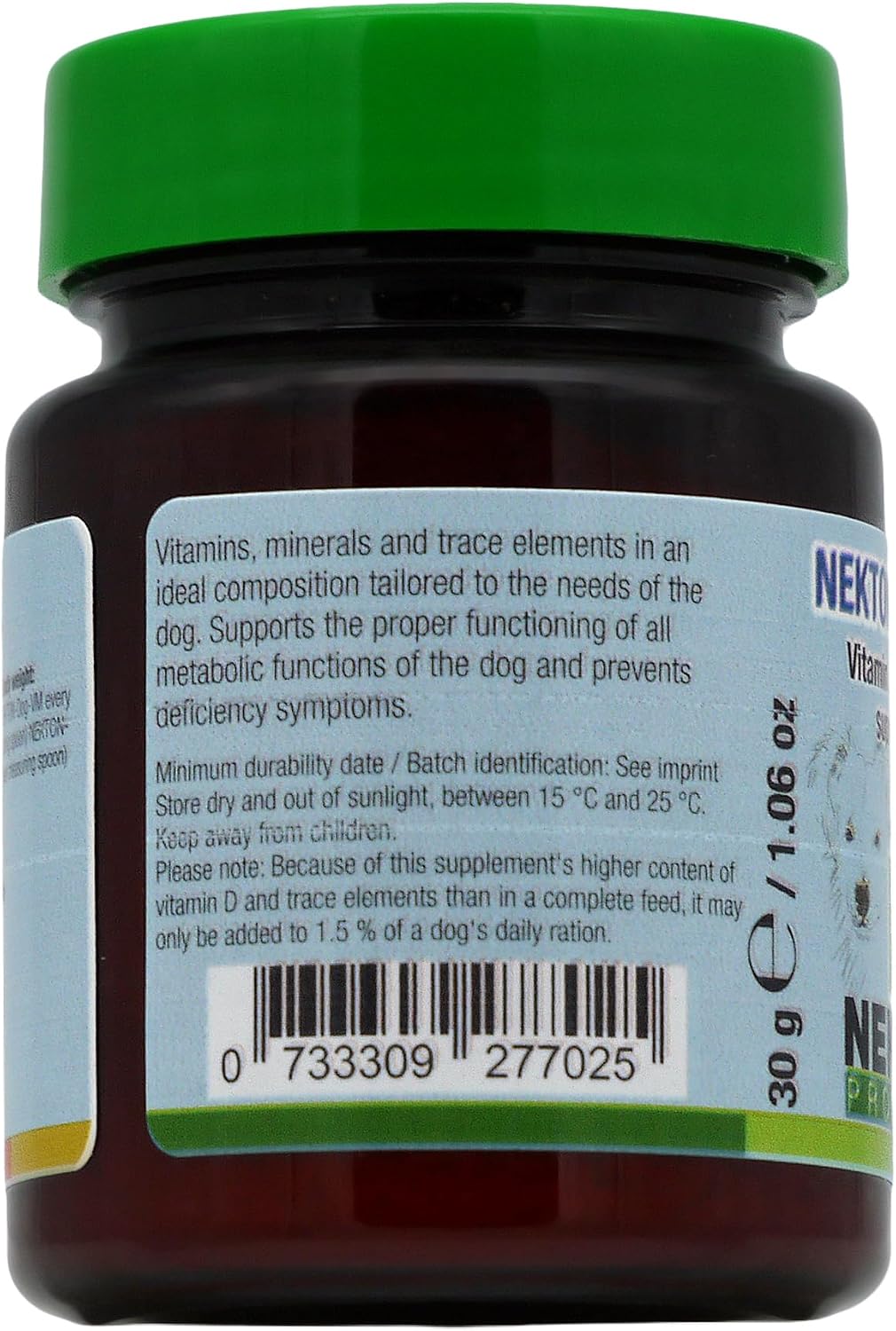 Nekton Dog-VM Canine Vitamin, Mineral and Trace Supplement, 30g - görsel 4
