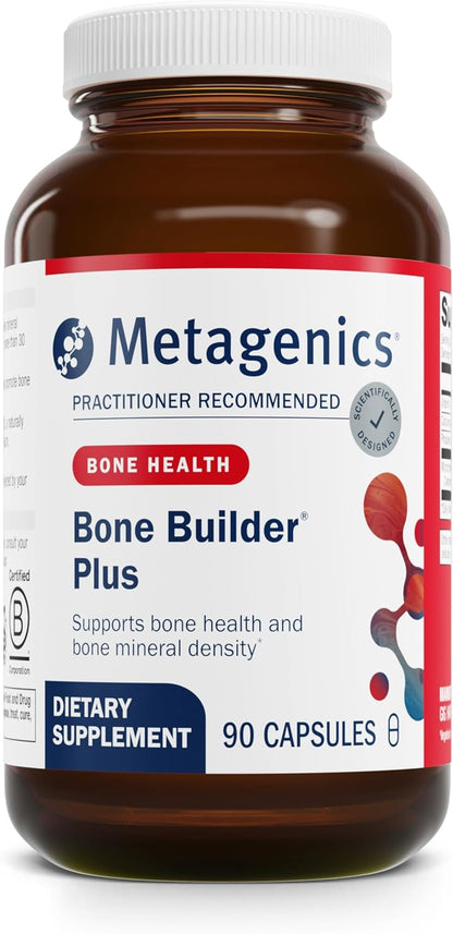 Metagenics Bone Builder Plus – MCHC Supplement for Bone Health with Vitamin D3, Calcium and Phosphorus – 90 Capsules