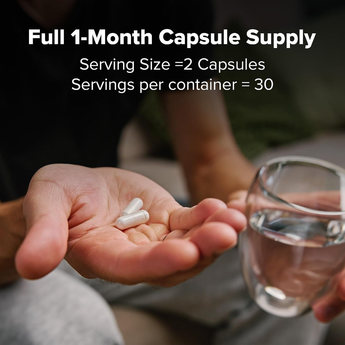 BREATHE PM Nighttime 6-in-1 Mullein Capsules for Lung Support (60 Capsules) - görsel 8