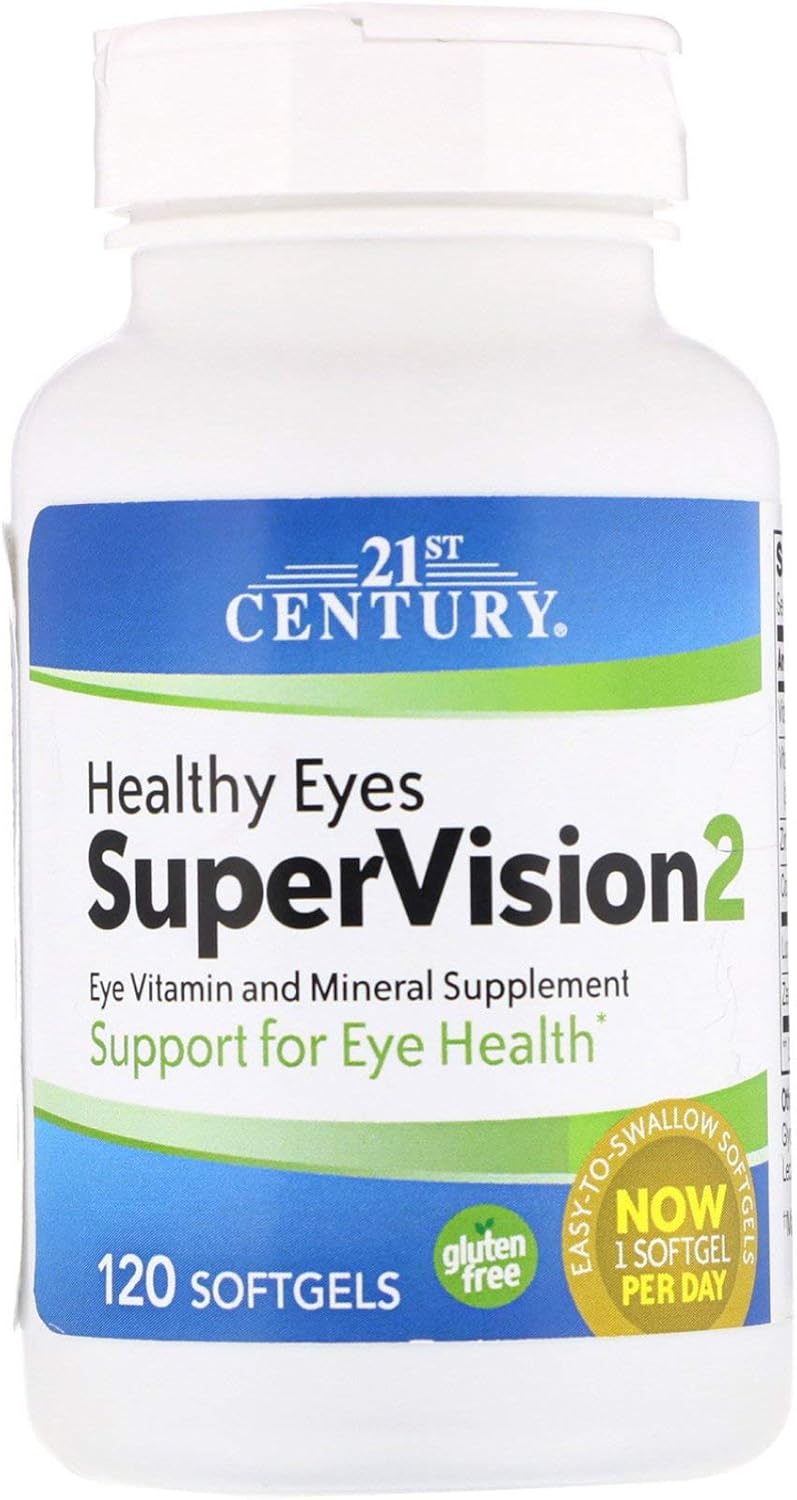 21st Century Healthy Eyes SuperView 2 Softgels, 120 Count - görsel 9