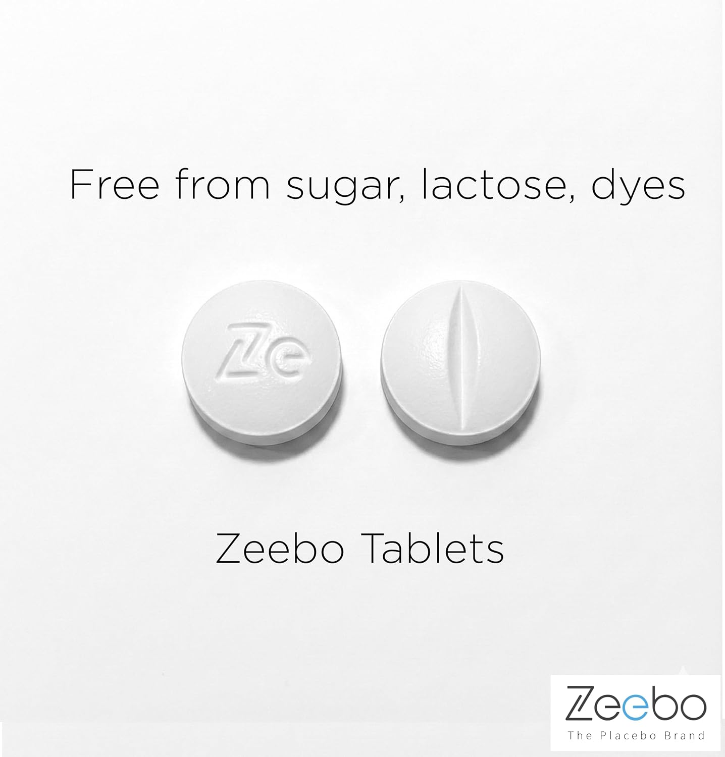 Zeebo Placebo Tablets - Inert Tablets (45 Count) - görsel 2