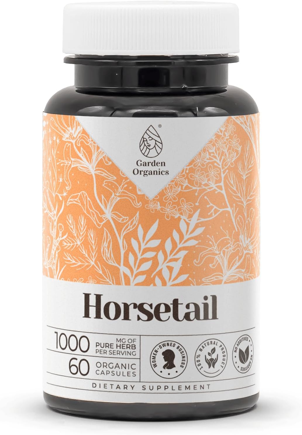 Garden Organics Horsetail 120 Capsules | High-Potency Herbal Food Supplement - görsel 6