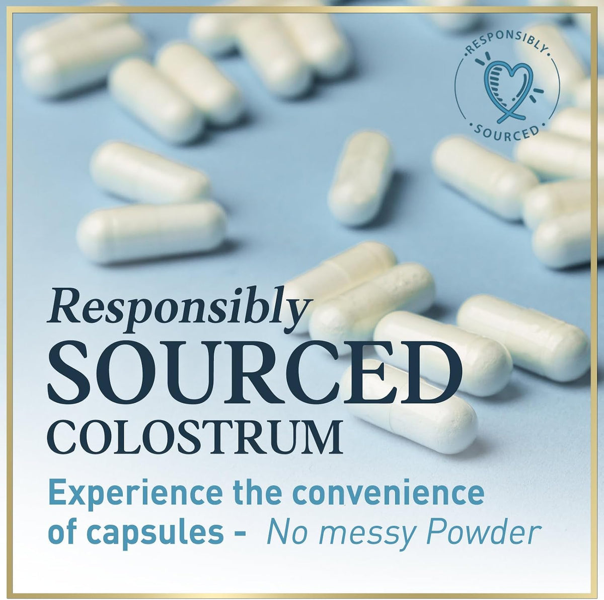 Hello Lovely! Colostrum Supplement – 1000mg, 20% Immunoglobulins, 120 Capsules - görsel 6