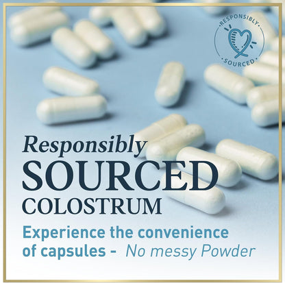 Hello Lovely! Colostrum Supplement – 1000mg, 20% Immunoglobulins, 120 Capsules