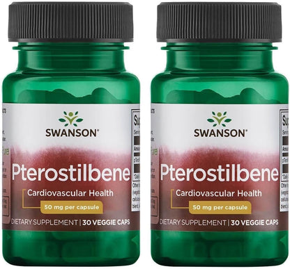Swanson Pterostilbene 5 mg 30 Veg Caps